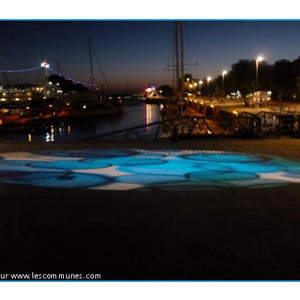 Port de la Rochelle de nuit