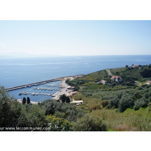 Vue du port de Cargèse