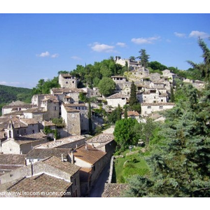 le bourg médiéval de Rochegude - Gard -