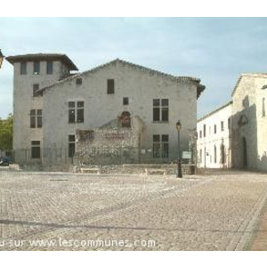 La ville de Casteljaloux.