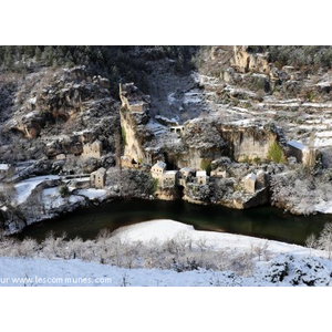 Castelbouc sous la neige