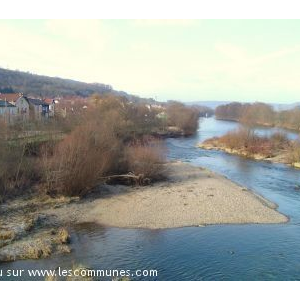 la Moselle vue du pont