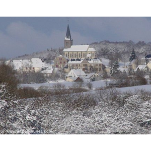 Saint Genès sous la neige -hiver 2008/2009