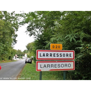 entrée du village