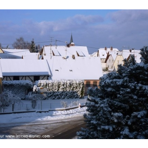 Vue sur la rue Principale - Décembre 2010