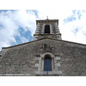 Eglise du village , so clocher 