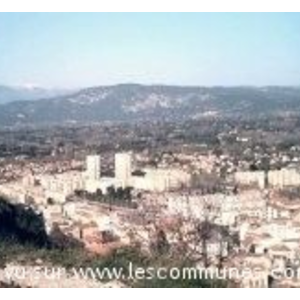 Vue de Cavaillon depuis la Colline St Jacques